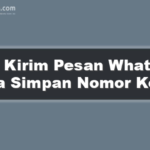 Cara Kirim Pesan Whatsapp Tanpa Simpan Nomor Kontak