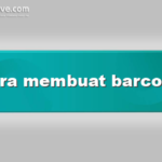 cara membuat barcode