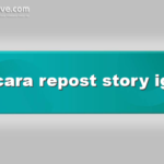 cara repost story ig